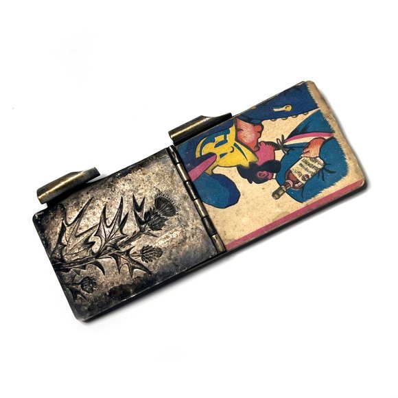 Authentic Vintage silver carnet de bal pendant - Picture 4 of 4